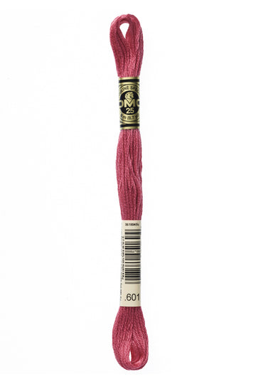Buy 601 DMC: Mouliné Spécial: Embroidery Thread: Shades Of Red: 100% Cotton, 8m