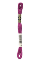 DMC: Mouliné Spécial: Embroidery Thread Shades of Pink and Purple: 100% Cotton, 8m-78