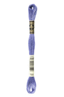 DMC: Mouliné Spécial: Embroidery Thread: Shades of Blue: 100% Cotton, 8m-23