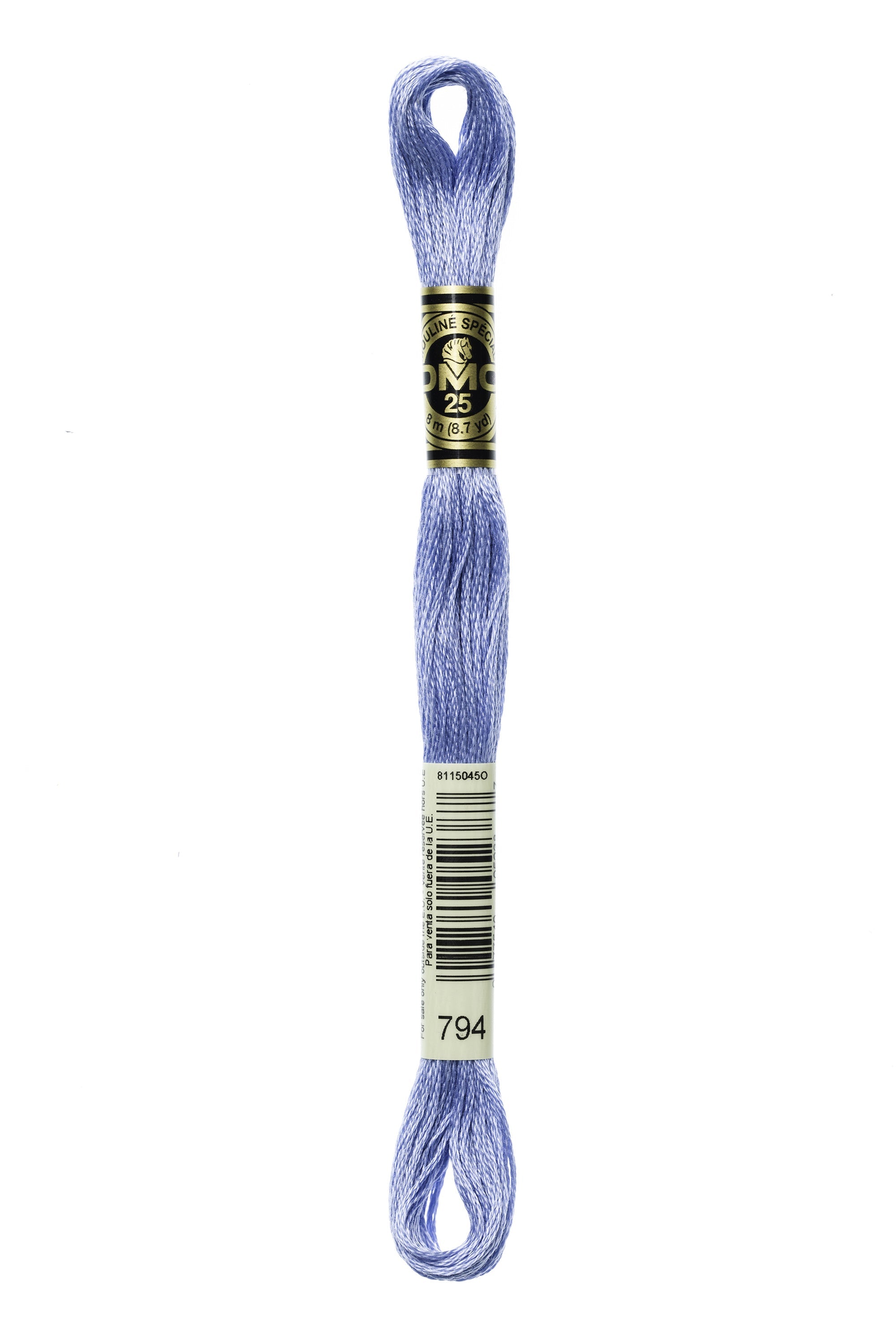 Buy 794 DMC: Mouliné Spécial: Embroidery Thread: Shades of Blue: 100% Cotton, 8m