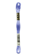 DMC: Mouliné Spécial: Embroidery Thread: Shades of Blue: 100% Cotton, 8m-32