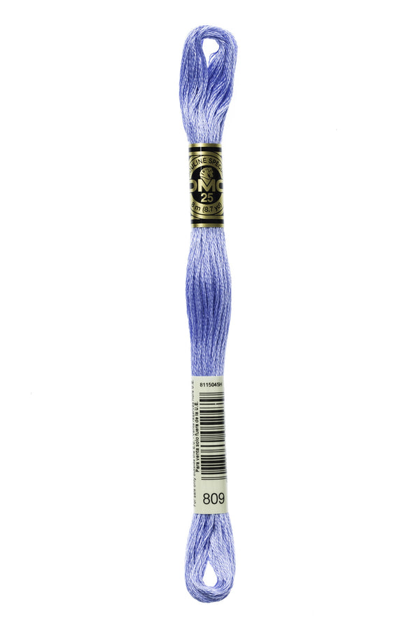 DMC: Mouliné Spécial: Embroidery Thread: Shades of Blue: 100% Cotton, 8m