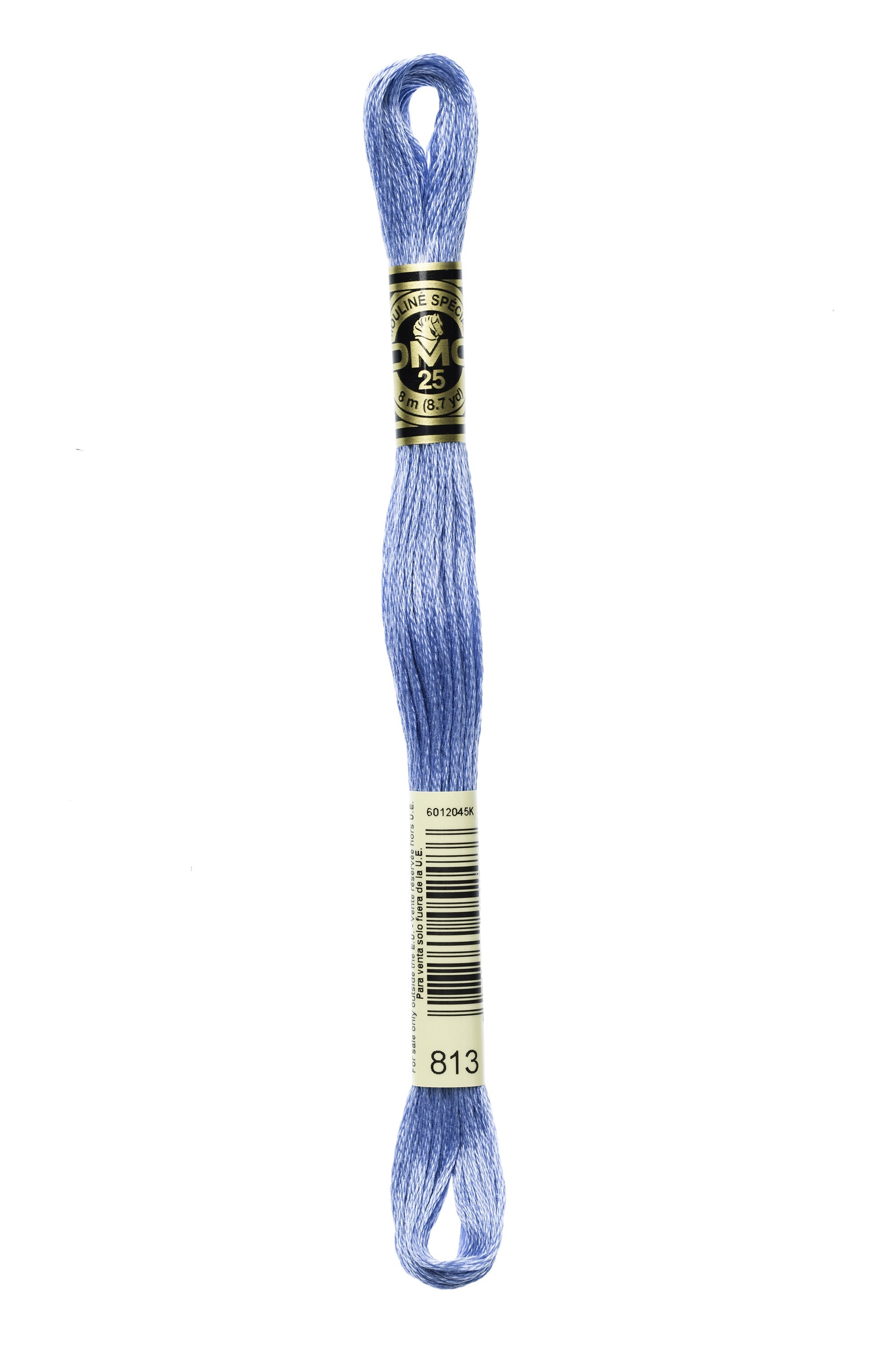 Buy 813 DMC: Mouliné Spécial: Embroidery Thread: Shades of Blue: 100% Cotton, 8m