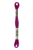 DMC: Mouliné Spécial: Embroidery Thread Shades of Pink and Purple: 100% Cotton, 8m-86