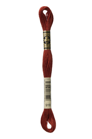 Buy 918 DMC: Mouliné Spécial: Embroidery Thread: Shades Of Red: 100% Cotton, 8m