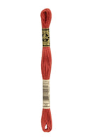 DMC: Mouliné Spécial: Embroidery Thread: Shades Of Red: 100% Cotton, 8m-6