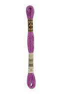 DMC: Mouliné Spécial: Embroidery Thread Shades of Pink and Purple: 100% Cotton, 8m