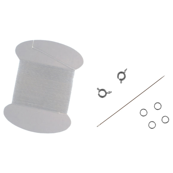 Trimits: Findings- Bead Threading Set Gold or Silver