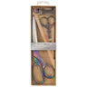 Milward Scheren: Geschenkset: Schneider- und Stickschere (21,5 cm-9,5 cm), Fingerhut & Stecknadeln: Regenbogen