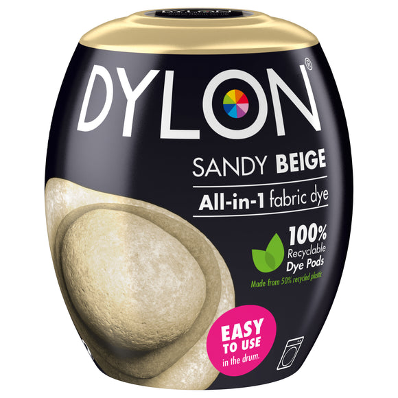 Dylon Machine Dye Pod Sandy Beige