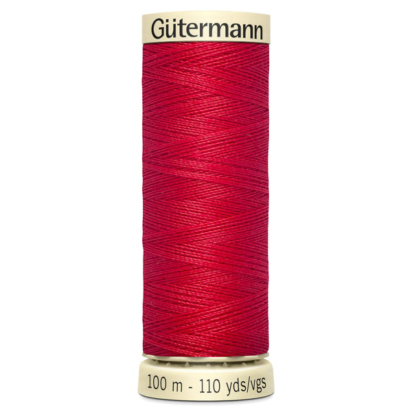 Bobina de hilo de coser Gutermann Sew All 100m (tonos de rojo, rosa y morado)