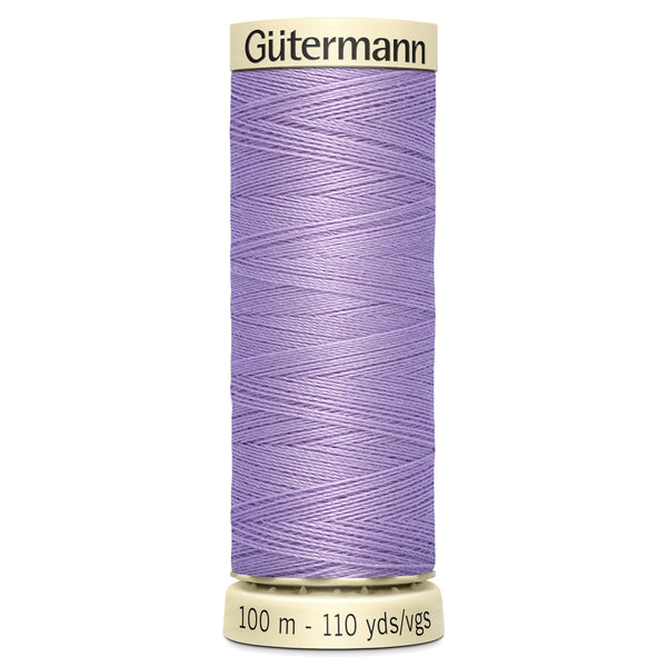 Bobina de hilo de coser Gutermann Sew All 100m (tonos de rojo, rosa y morado)