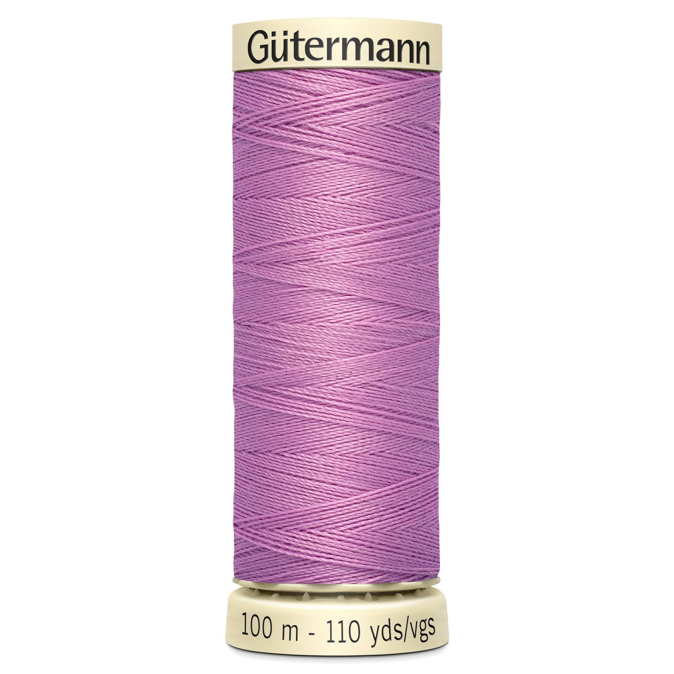 Bobina de hilo de coser Gutermann Sew All 100m (tonos de rojo, rosa y morado)