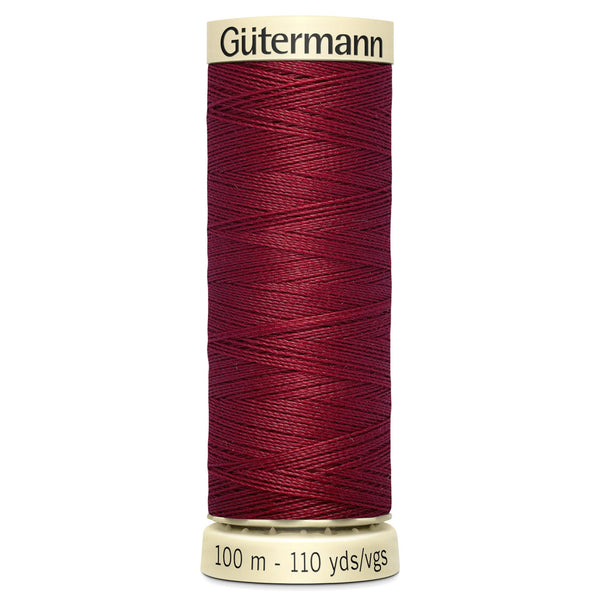 Bobina de hilo de coser Gutermann Sew All 100m (tonos de rojo, rosa y morado)