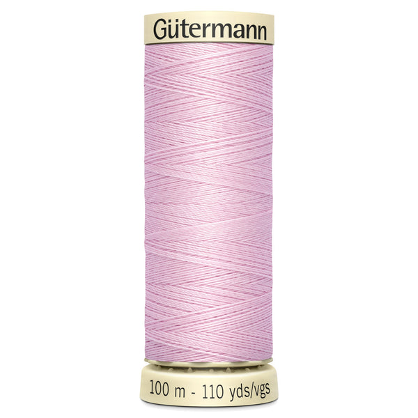 Bobina de hilo de coser Gutermann Sew All 100m (tonos de rojo, rosa y morado)