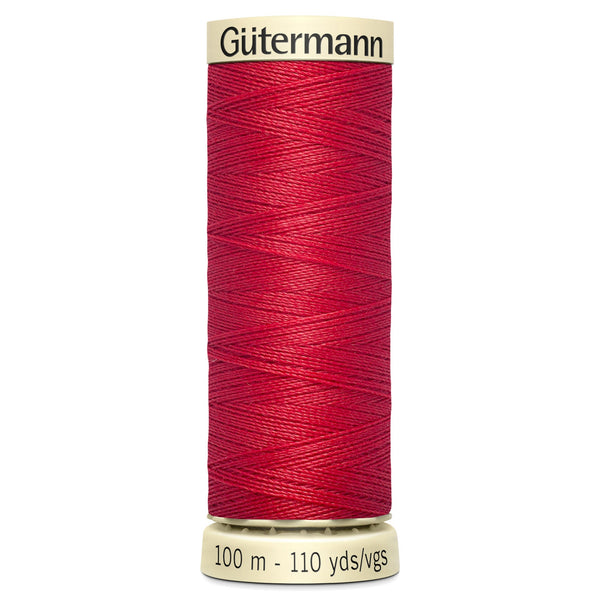 Bobina de hilo de coser Gutermann Sew All 100m (tonos de rojo, rosa y morado)