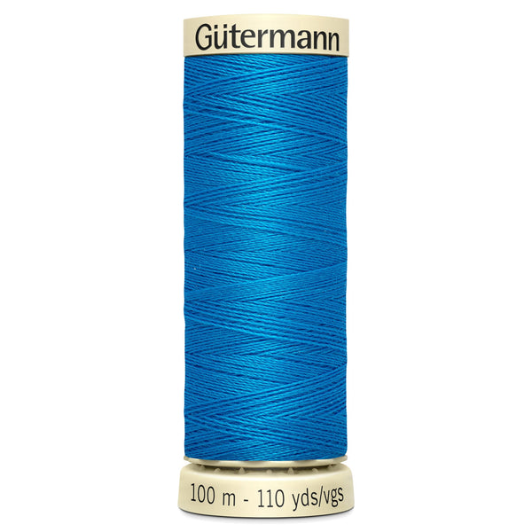 Gutermann Sew All Bobina de hilo de coser 100m ( Tonos de azul )