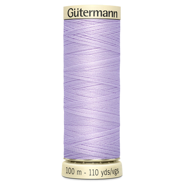 Bobina de hilo de coser Gutermann Sew All 100m (tonos de rojo, rosa y morado)