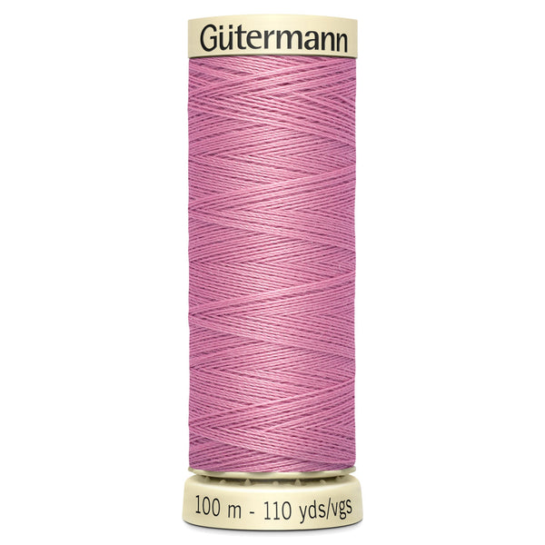 Bobina de hilo de coser Gutermann Sew All 100m (tonos de rojo, rosa y morado)