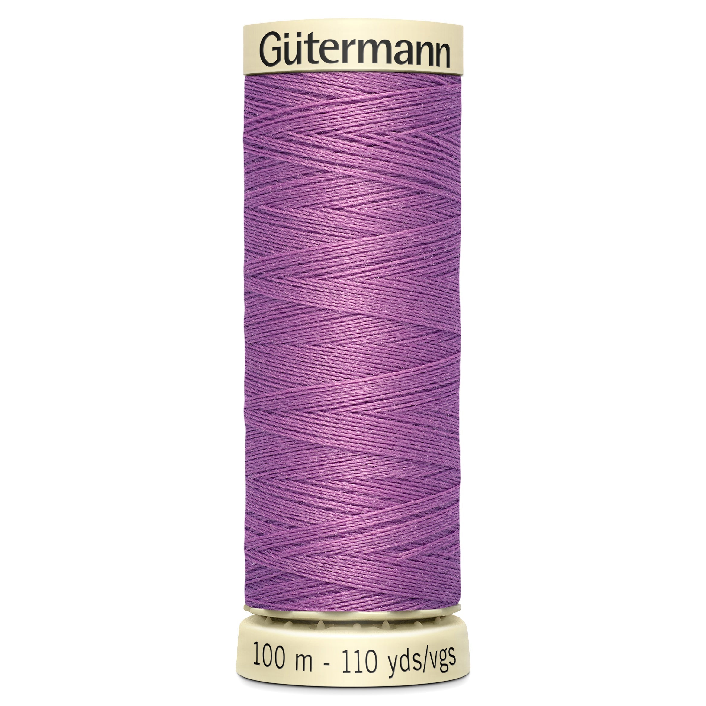 Bobina de hilo de coser Gutermann Sew All 100m (tonos de rojo, rosa y morado)