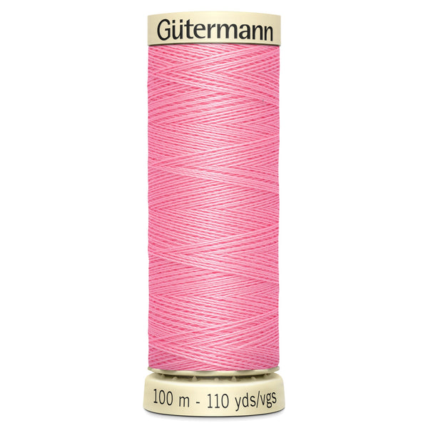 Bobina de hilo de coser Gutermann Sew All 100m (tonos de rojo, rosa y morado)