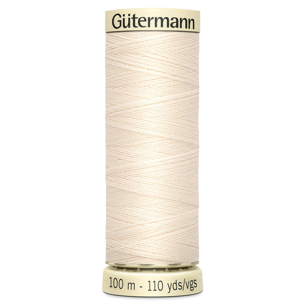 Bobina Gutermann Sew All Hilo Coser 100m (Tonos Neutros)