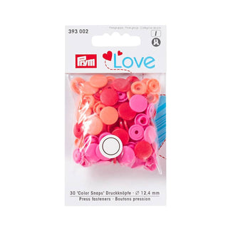 Comprar red Prym Love: Color Snap Fastener: 12.44 mm