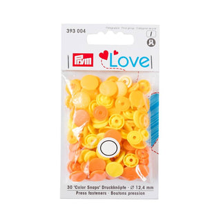 Comprar yellow Prym Love: Color Snap Fastener: 12.44 mm
