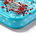 Prym Love: Magnetic Pin Tray with Glasshead Pins