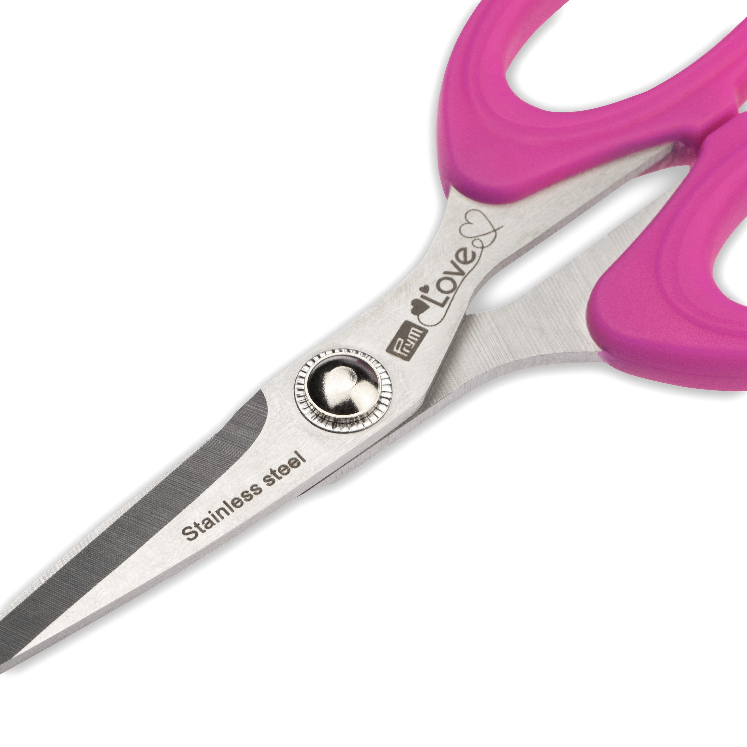 Prym Love: Textile Scissors Micro Serrated 5” Pink