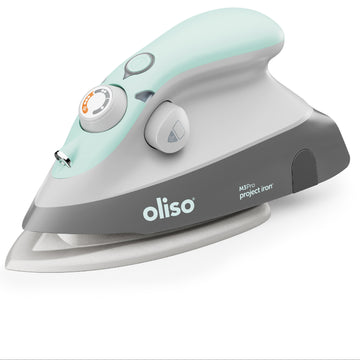 Oliso M3Pro Project Iron – Compact Sewing & Quilting Iron with ProLight and Diamond Ceramic‑Flow Soleplate (UK)