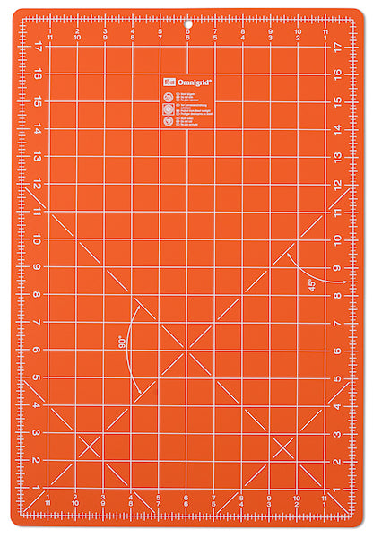 Prym Love: Alfombrilla de corte: 30 x 45 cm: naranja 