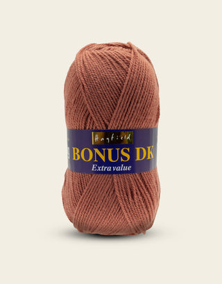 Buy rustic-pink Hayfield: Bonus DK, Double Knit Acrylic Yarn, 100g