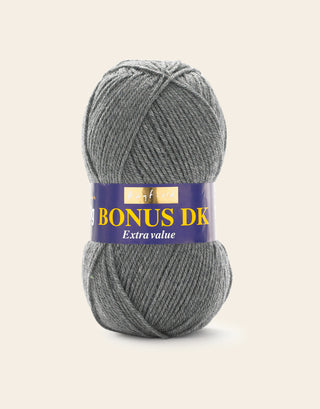 Comprar dark-grey-mix Hayfield: Bonus DK, Double Knit Acrylic Yarn, 100g