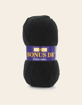 Comprar black Hayfield: Bonus DK, Double Knit Acrylic Yarn, 100g