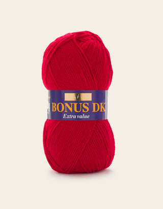 Comprar signal-red Hayfield: Bonus DK, Double Knit Acrylic Yarn, 100g