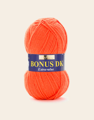 Comprar bright-orange Hayfield: Bonus DK, Double Knit Acrylic Yarn, 100g