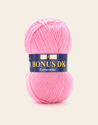Comprar pink Hayfield: Bonus DK, Double Knit Acrylic Yarn, 100g