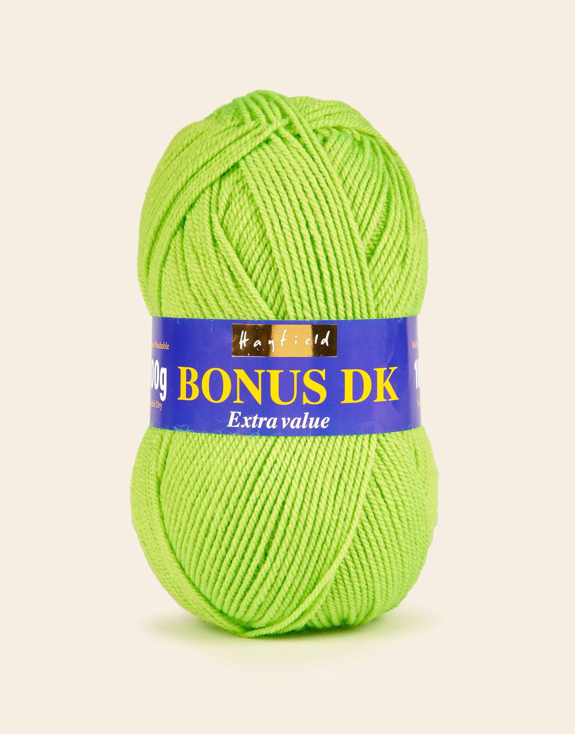 Buy neon-green Hayfield: Bonus DK, Double Knit Acrylic Yarn, 100g