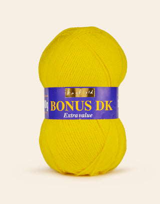 Buy sunshine Hayfield: Bonus DK, Double Knit Acrylic Yarn, 100g
