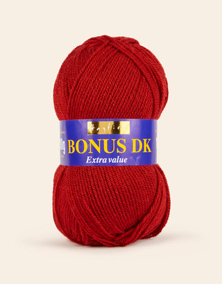 Comprar scarlet Hayfield: Bonus DK, Double Knit Acrylic Yarn, 100g