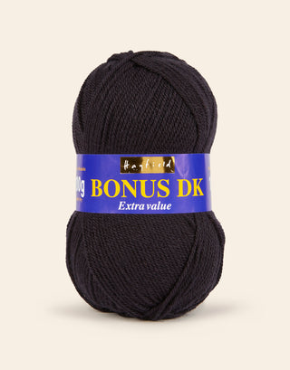Buy midnight Hayfield: Bonus DK, Double Knit Acrylic Yarn, 100g