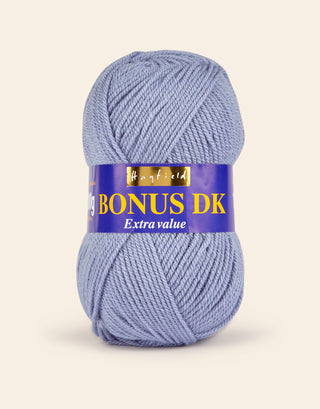 Buy lake-blue Hayfield: Bonus DK, Double Knit Acrylic Yarn, 100g