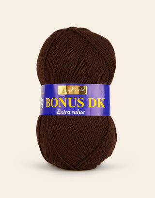 Buy cocoa Hayfield: Bonus DK, Double Knit Acrylic Yarn, 100g