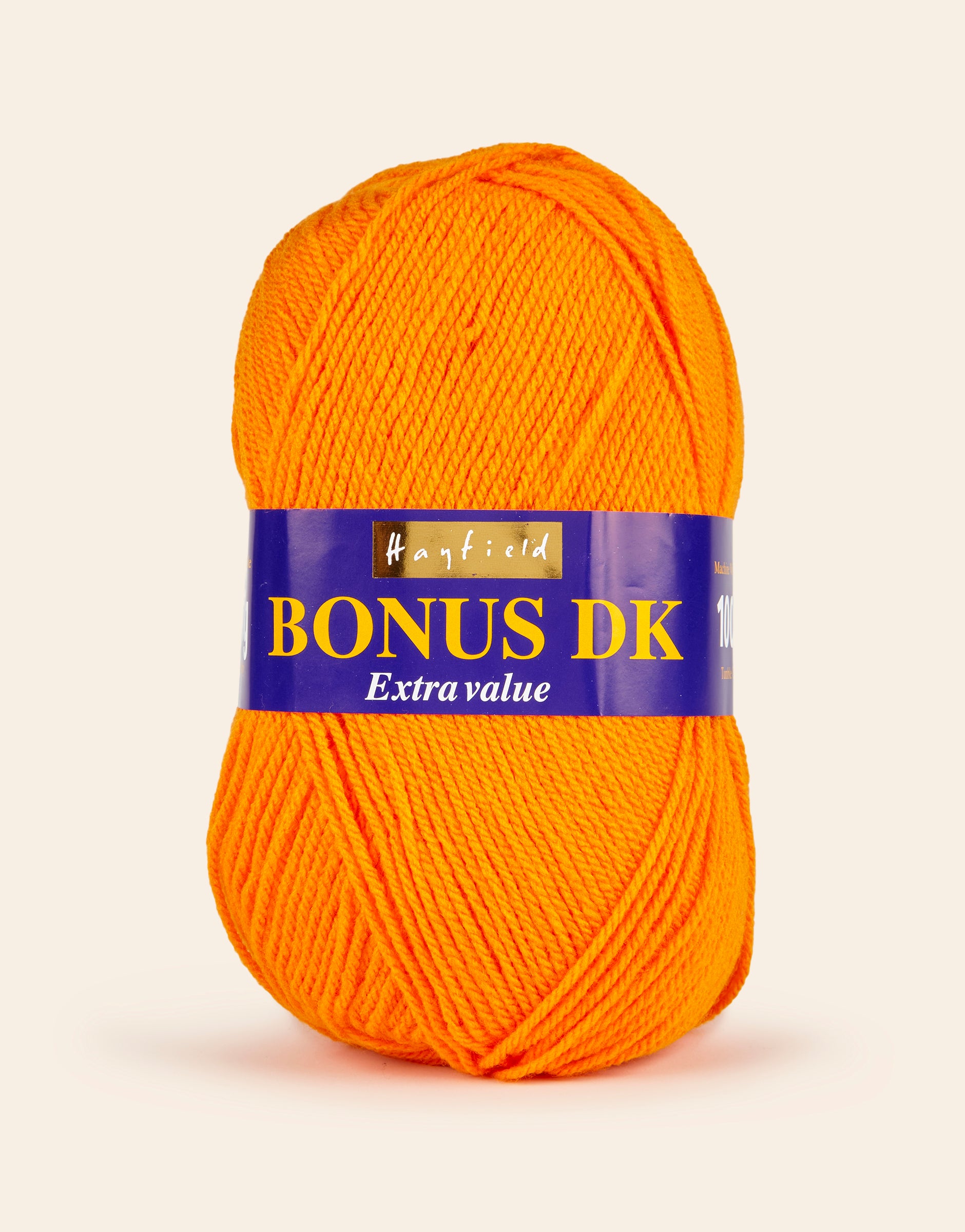 Buy clementine Hayfield: Bonus DK, Double Knit Acrylic Yarn, 100g