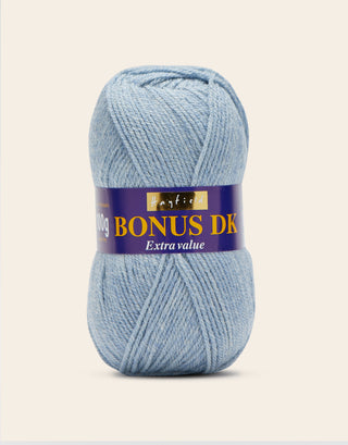 Comprar sky-marl Hayfield: Bonus DK, Double Knit Acrylic Yarn, 100g