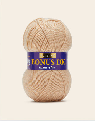 Buy champagne Hayfield: Bonus DK, Double Knit Acrylic Yarn, 100g