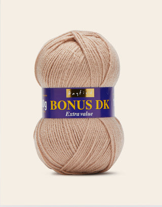 Buy mink Hayfield: Bonus DK, Double Knit Acrylic Yarn, 100g