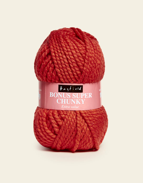 Hayfield: Bonus Super Chunky: Acrylic Yarn: 100gms