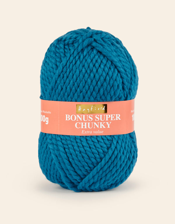 Hayfield: Bonus Super Chunky: Acrylic Yarn: 100gms